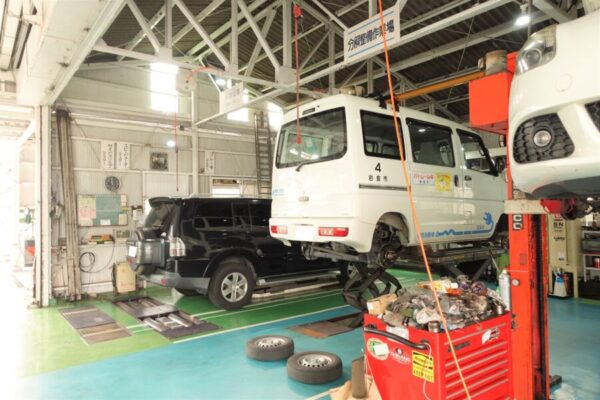 岩倉市　自動車　販売　修理　車検　工場　大野自動車　指定自動車整備事業