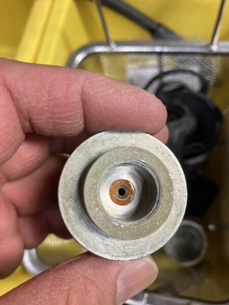 アクアラングレギュレーター 錆び入り